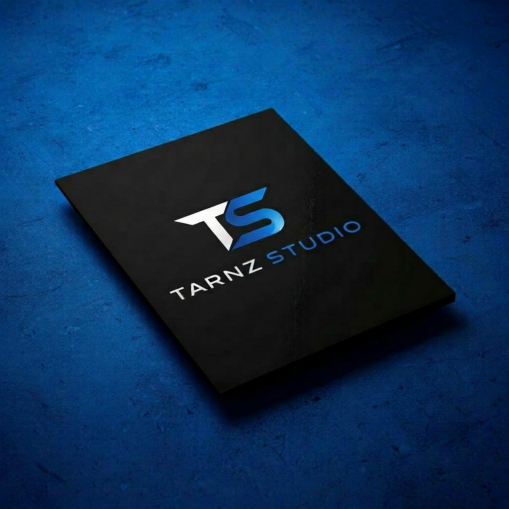 Flyers mockup with Tarnz Studio branding